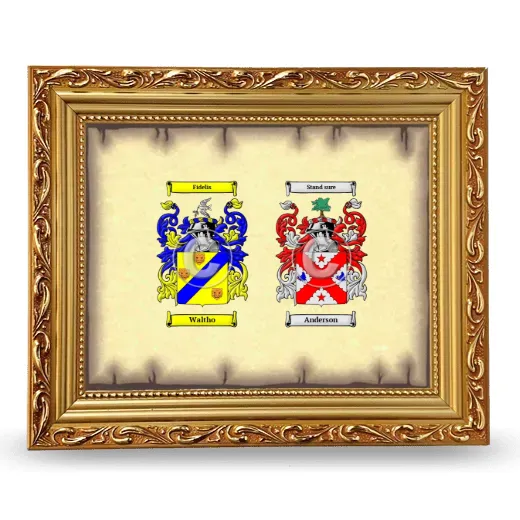 Anniversary Framed - Gold