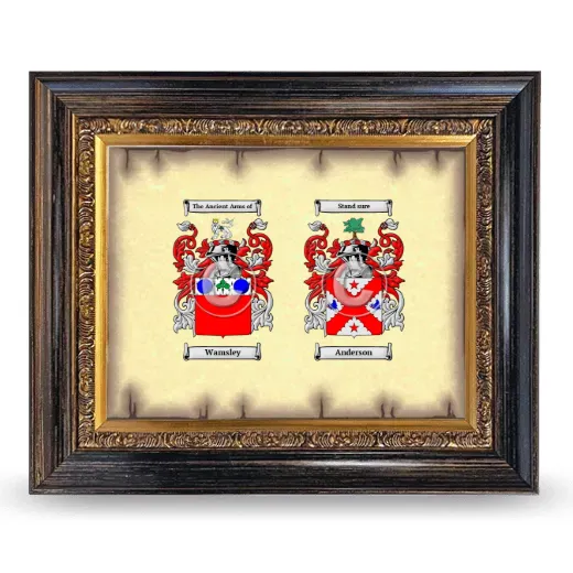 Anniversary Framed - Heirloom