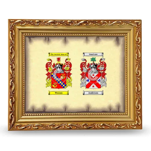 Anniversary Framed - Gold