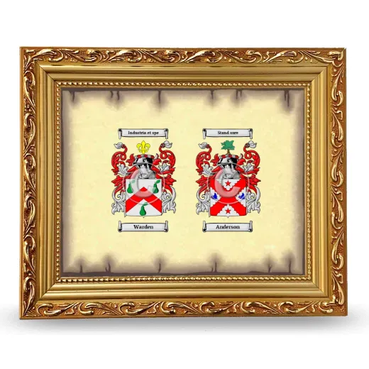 Anniversary Framed - Gold