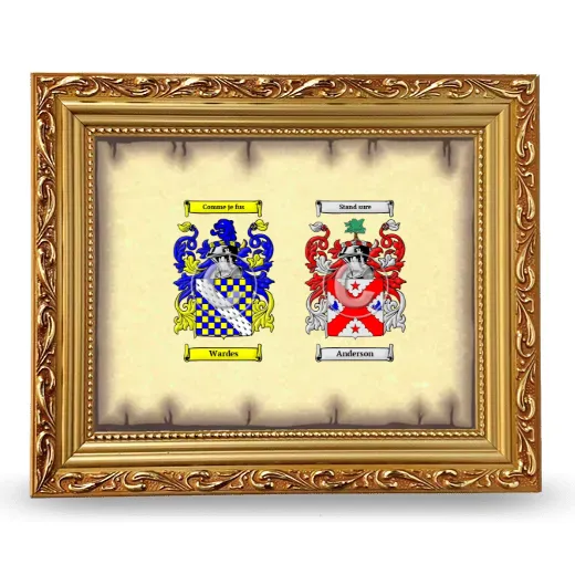 Anniversary Framed - Gold