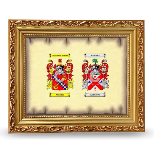 Anniversary Framed - Gold