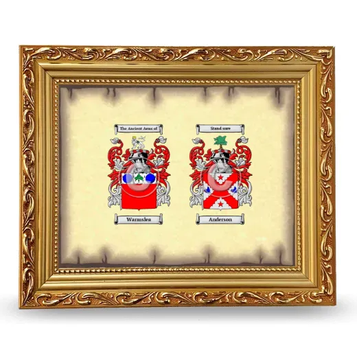 Anniversary Framed - Gold