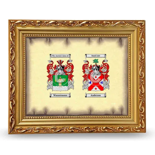 Anniversary Framed - Gold