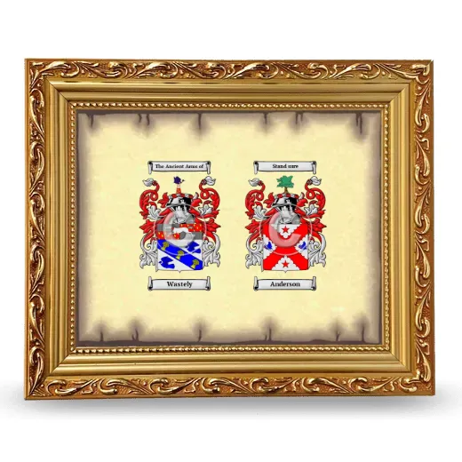 Anniversary Framed - Gold