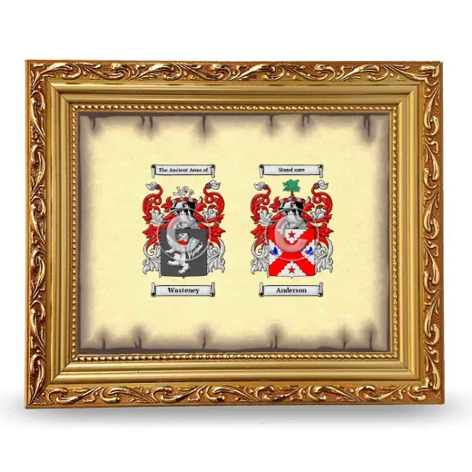 Anniversary Framed - Gold