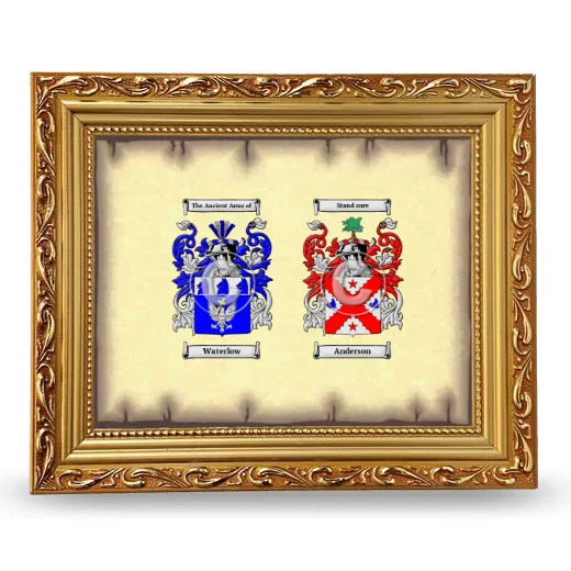 Anniversary Framed - Gold