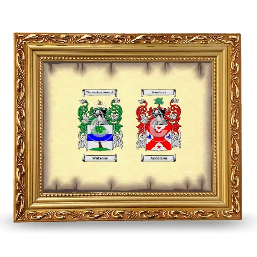 Anniversary Framed - Gold