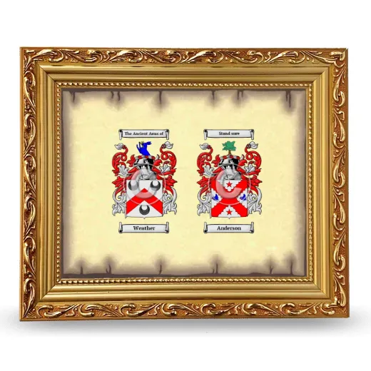 Anniversary Framed - Gold