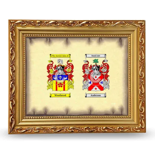 Anniversary Framed - Gold