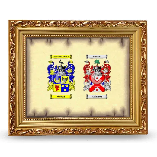 Anniversary Framed - Gold