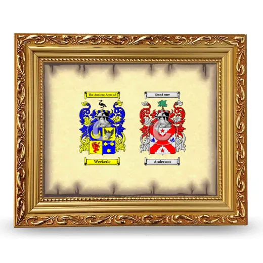 Anniversary Framed - Gold