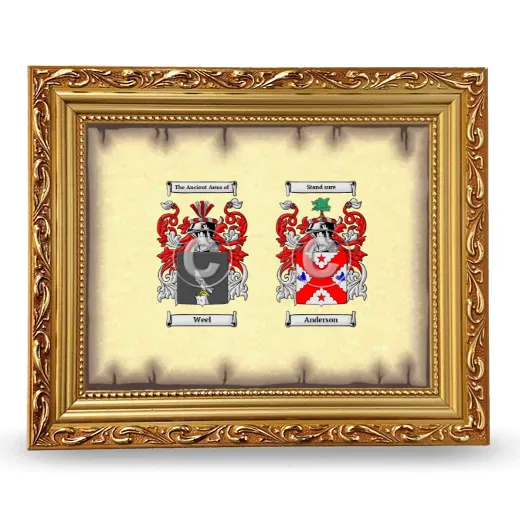 Anniversary Framed - Gold