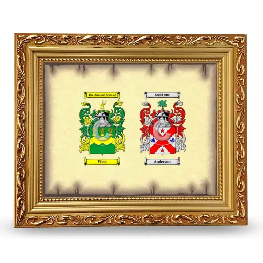 Anniversary Framed - Gold