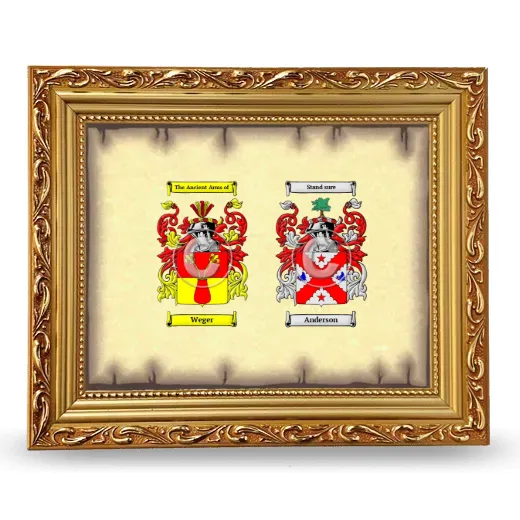 Anniversary Framed - Gold