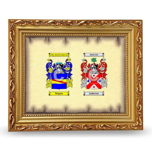 Anniversary Framed - Gold