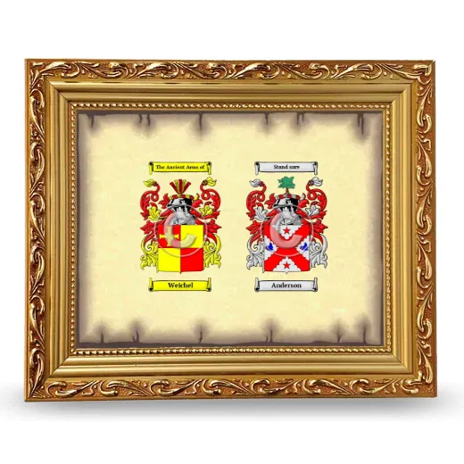 Anniversary Framed - Gold