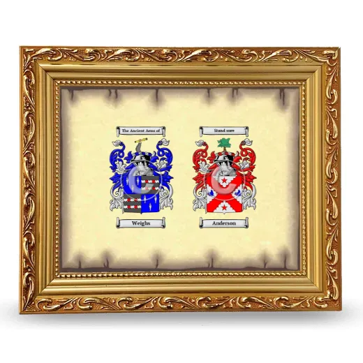 Anniversary Framed - Gold