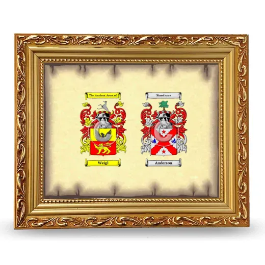 Anniversary Framed - Gold