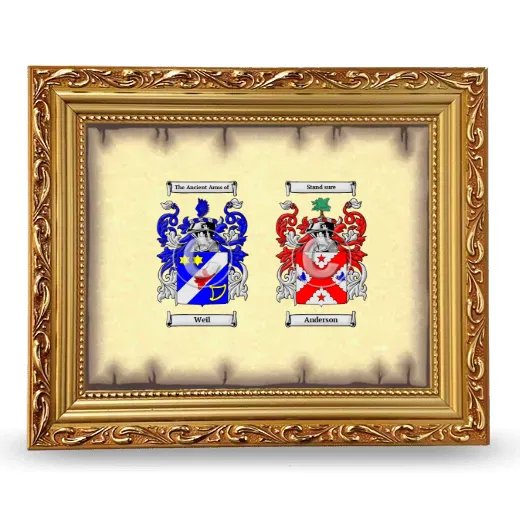 Anniversary Framed - Gold