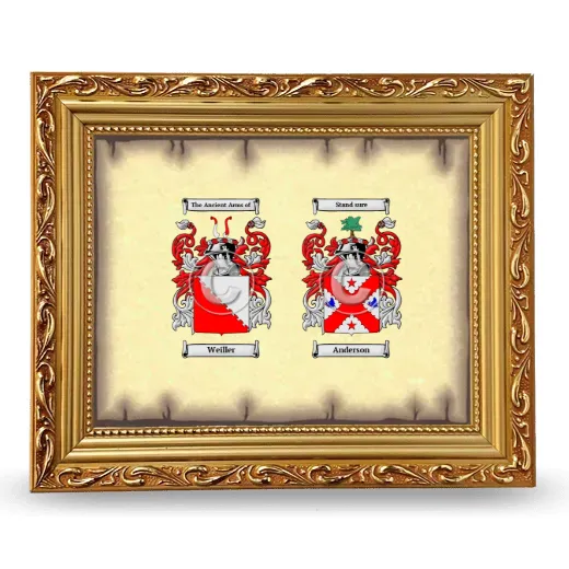 Anniversary Framed - Gold