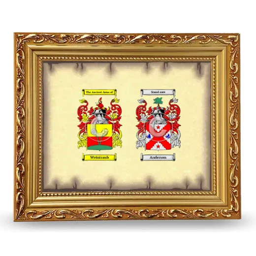 Anniversary Framed - Gold