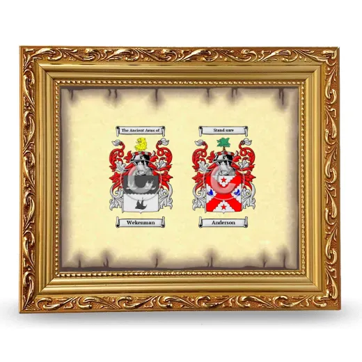 Anniversary Framed - Gold