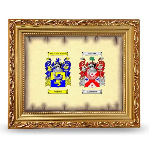 Anniversary Framed - Gold