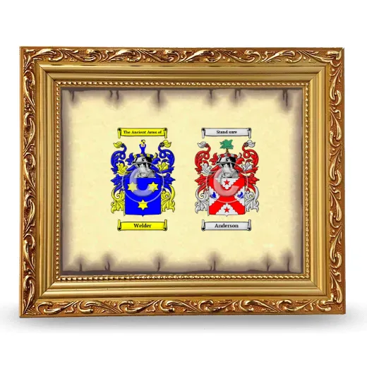 Anniversary Framed - Gold