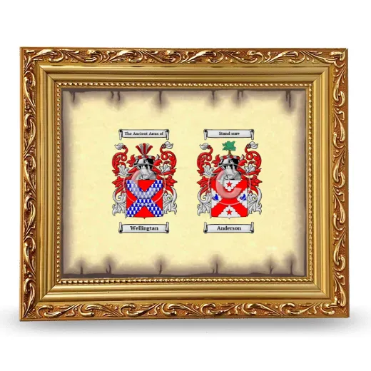 Anniversary Framed - Gold