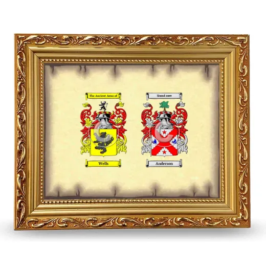 Anniversary Framed - Gold