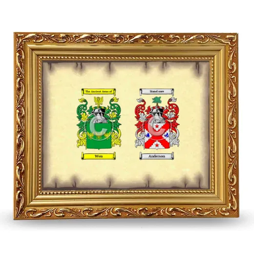 Anniversary Framed - Gold