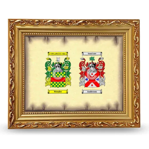 Anniversary Framed - Gold