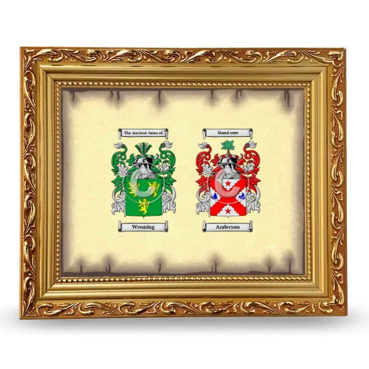 Anniversary Framed - Gold