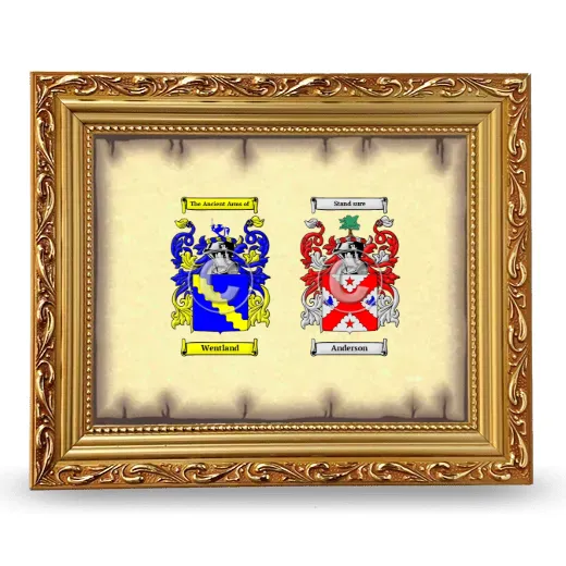 Anniversary Framed - Gold
