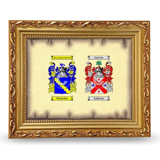 Anniversary Framed - Gold