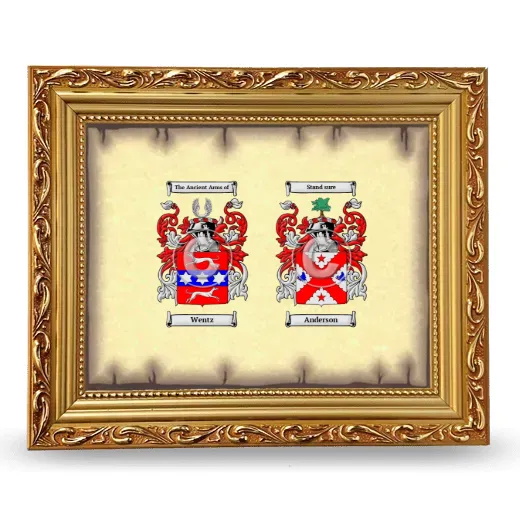 Anniversary Framed - Gold