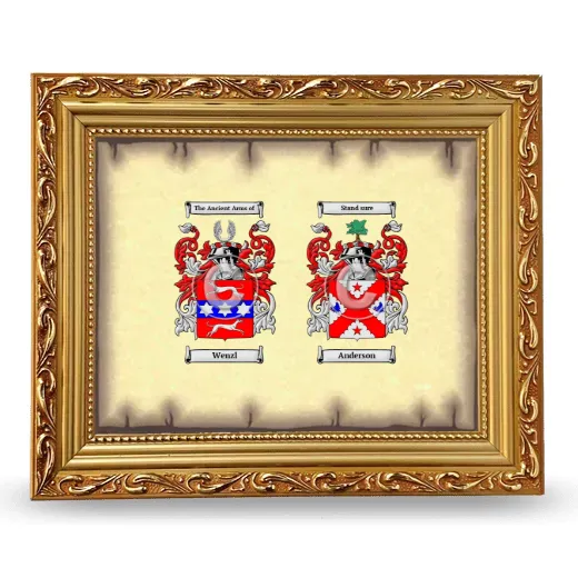 Anniversary Framed - Gold