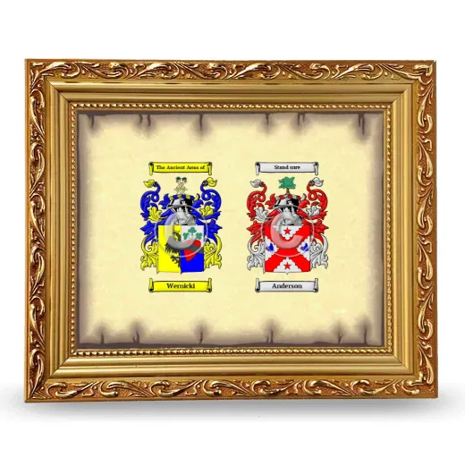 Anniversary Framed - Gold