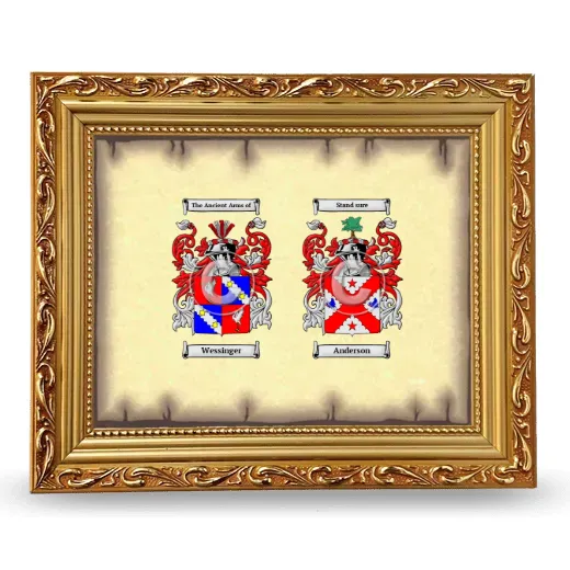 Anniversary Framed - Gold