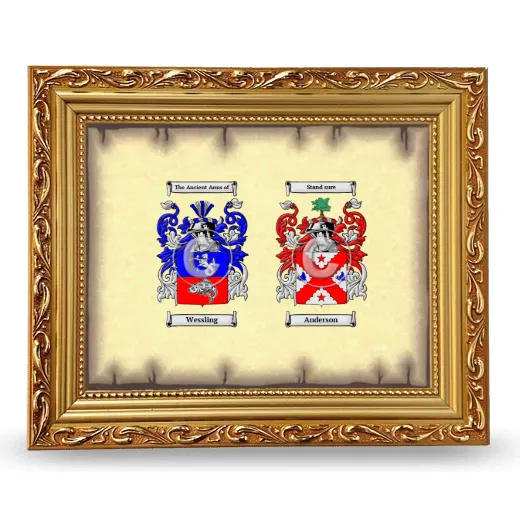 Anniversary Framed - Gold