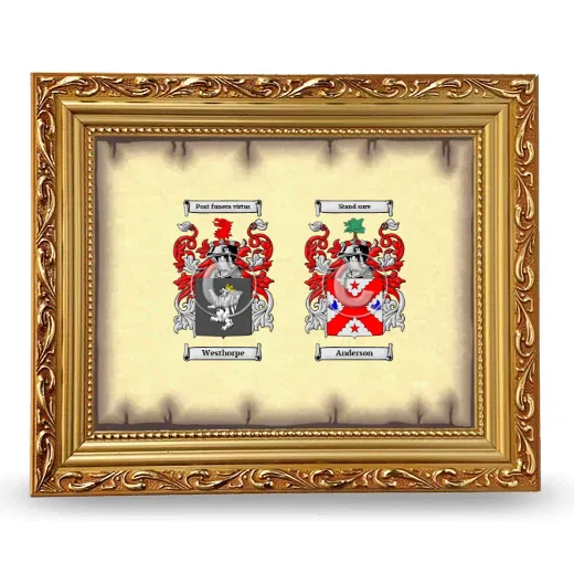 Anniversary Framed - Gold