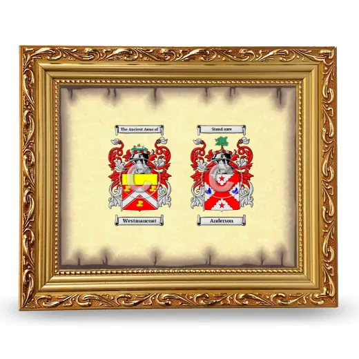 Anniversary Framed - Gold