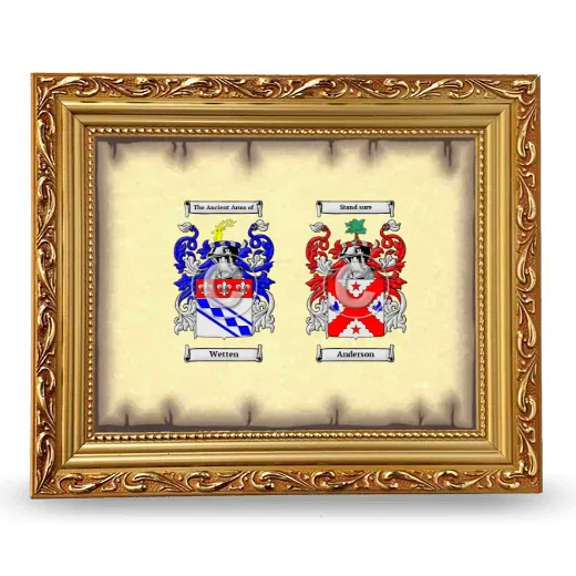 Anniversary Framed - Gold