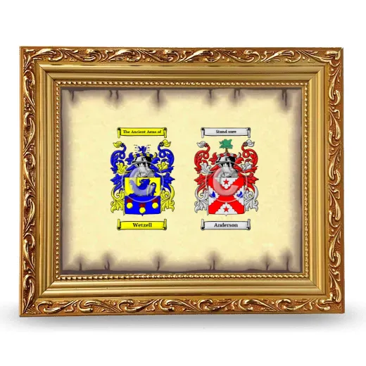 Anniversary Framed - Gold