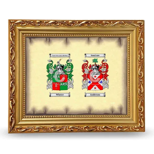 Anniversary Framed - Gold