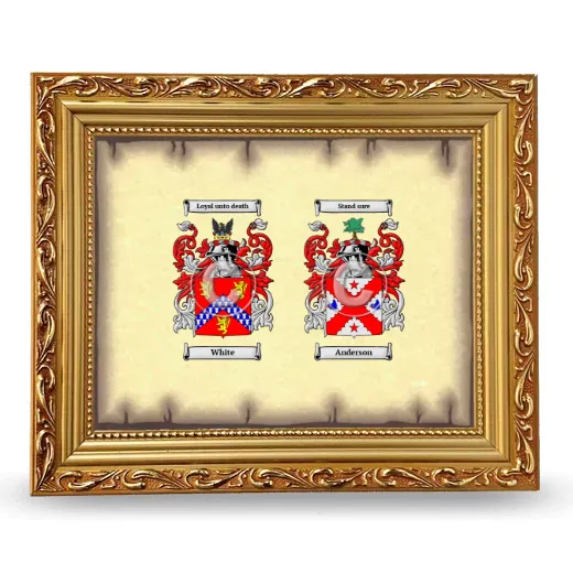 Anniversary Framed - Gold