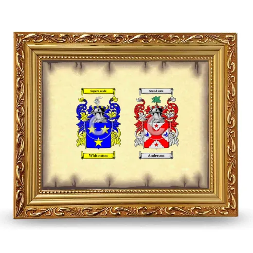 Anniversary Framed - Gold