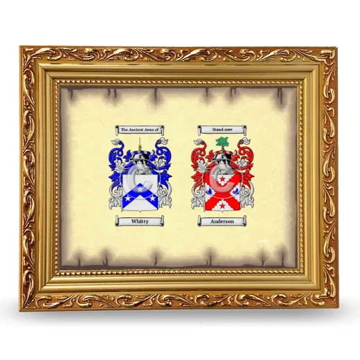 Anniversary Framed - Gold