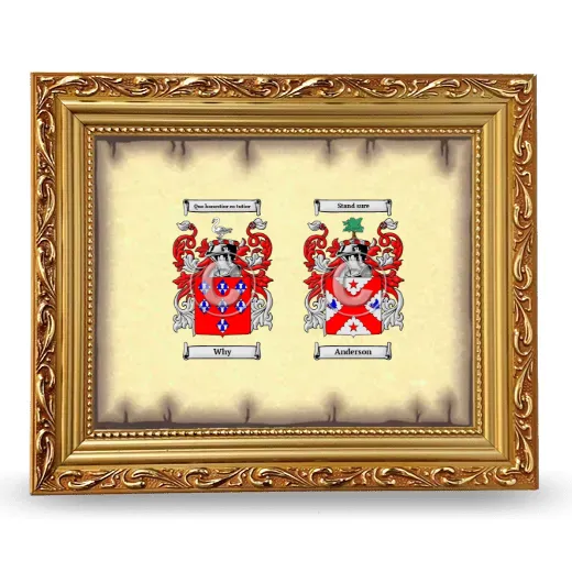 Anniversary Framed - Gold